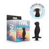 Anal Adventures Platinum Vibrating Prostate Massager 02 - Black 10.8 cm USB Rechargeable Prostate Massager-BL-11625