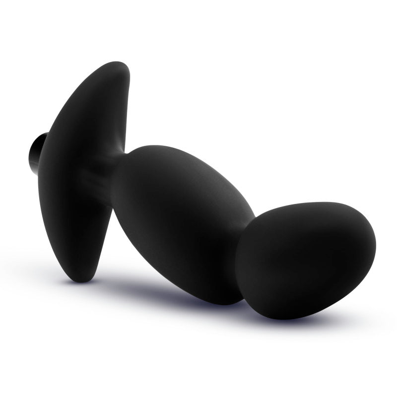 Anal Adventures Platinum Vibrating Prostate Massager 04 - Black 16.5 cm USB Rechargeable Prostate Massager-BL-11645