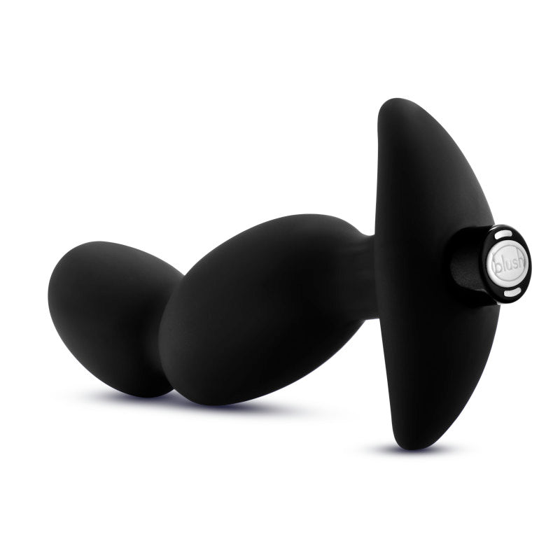 Anal Adventures Platinum Vibrating Prostate Massager 04 - Black 16.5 cm USB Rechargeable Prostate Massager-BL-11645