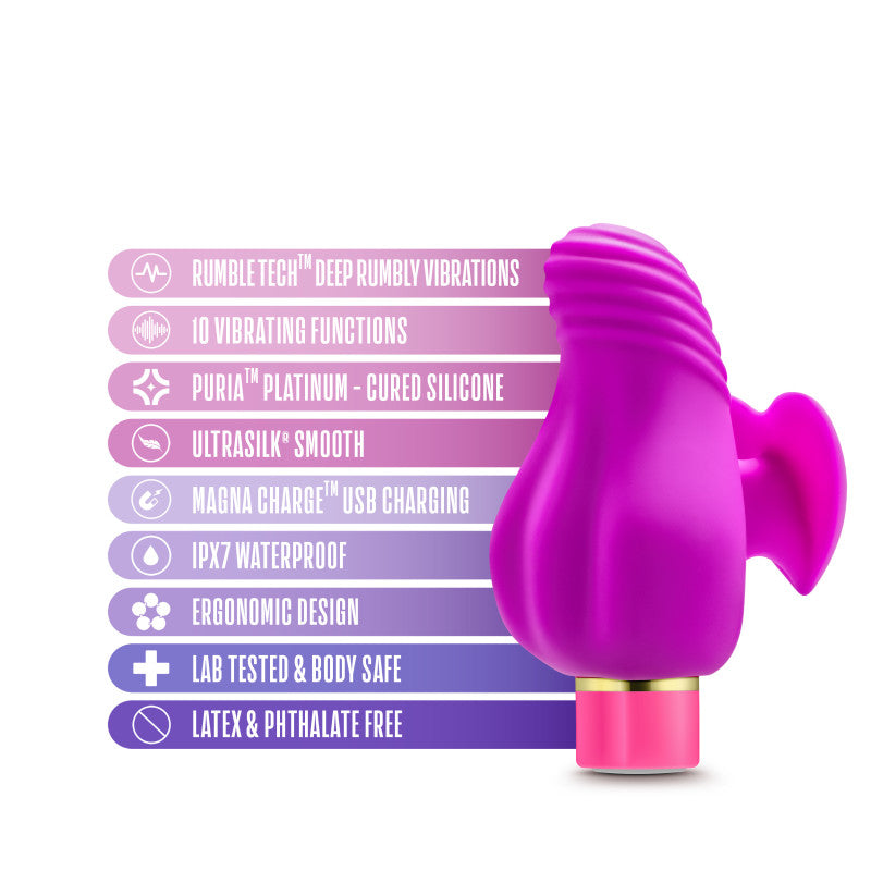 Aria Erotic AF - Plum USB Rechargeable Stimulator-BL-12251