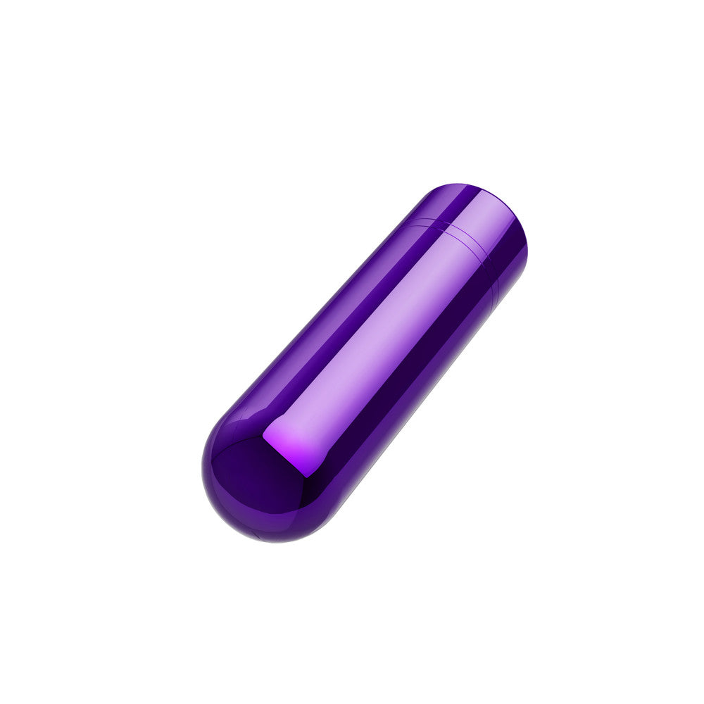 Kool Vibes - Rechargeable Mini Bullet - Grape - Purple 6.4 cm USB Rechargeable Bullet-BL-14301