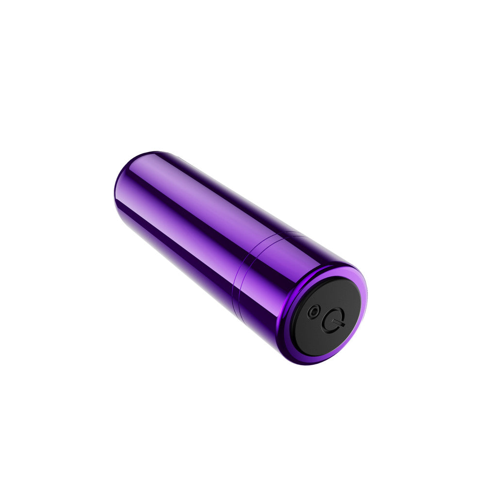 Kool Vibes - Rechargeable Mini Bullet - Grape - Purple 6.4 cm USB Rechargeable Bullet-BL-14301