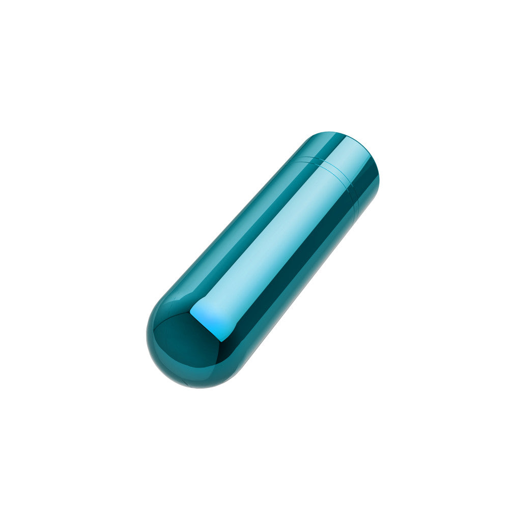 Kool Vibes - Rechargeable Mini Bullet - Blueberry - Blueberry 6.4 cm USB Rechargeable Bullet-BL-14302