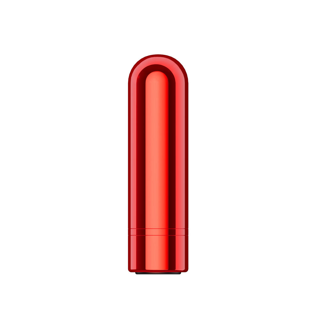 Kool Vibes - Rechargeable Mini Bullet - Cherry - Red 6.4 cm USB Rechargeable Bullet-BL-14308