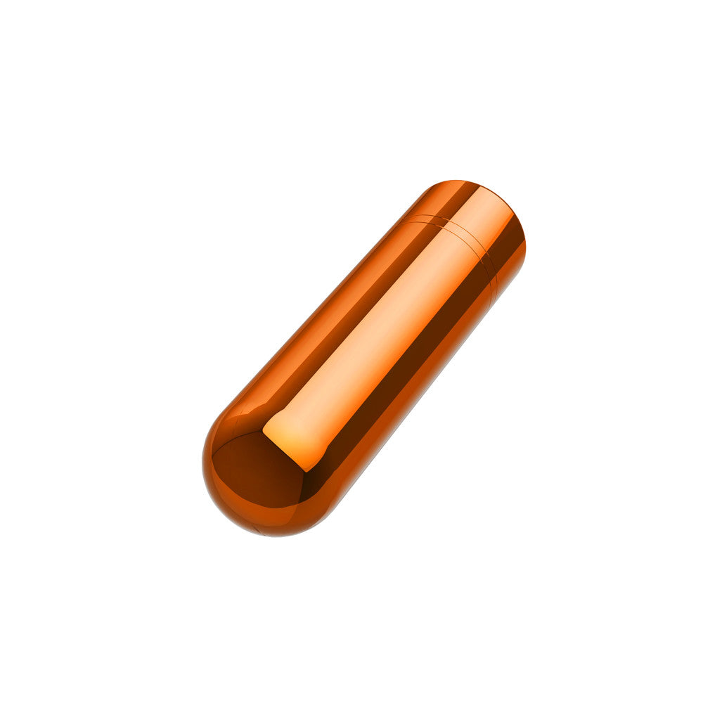 Kool Vibes - Rechargeable Mini Bullet - Tangerine - Orange 6.4 cm USB Rechargeable Bullet-BL-14319