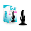 Anal Adventures Pleasure Plug - Black 10.8 cm (4.25) Butt Plug-BL-18815