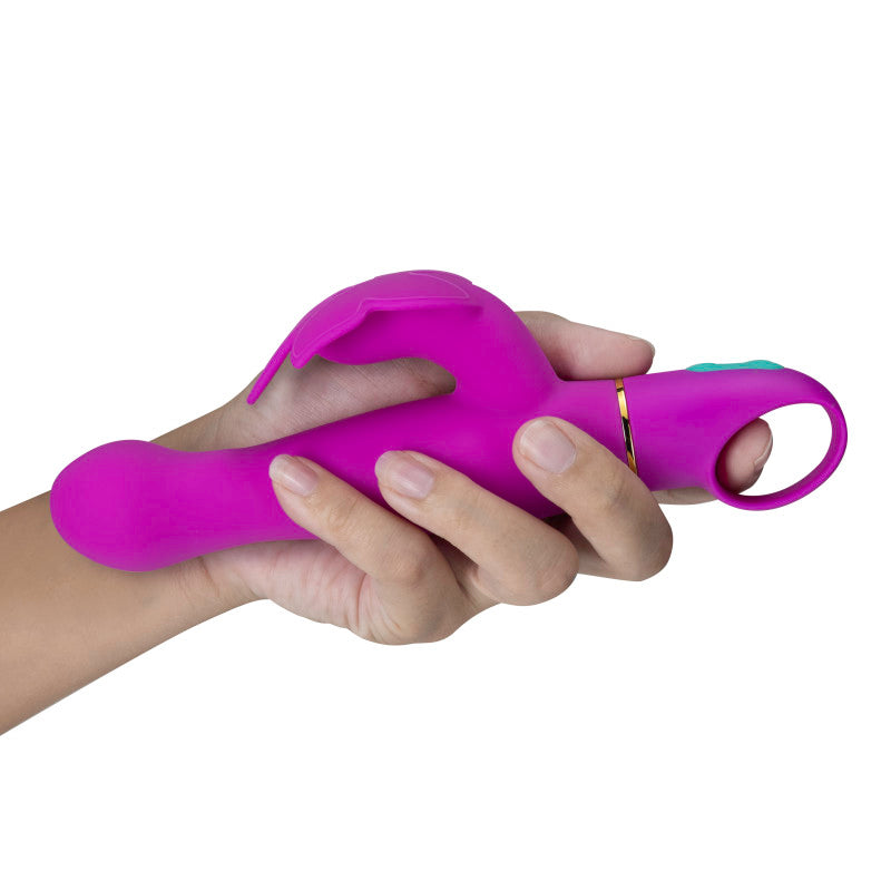 Aria Naughty AF - Plum 18.4 cm Butterfly Vibrator-BL-21801