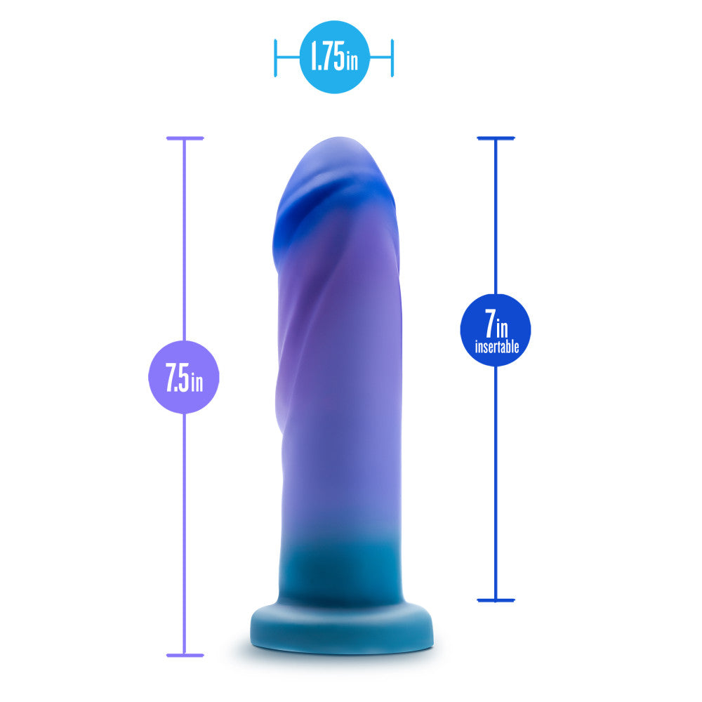 Avant - Midnight Rendezvous - Ocean Blue 19 cm Dildo-BL-23802