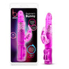 B Yours - Beginners Bunny - Pink 22.2 cm (8.75) Rabbit Vibrator-BL-37100