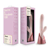 Blush - Fraya - Pink - Pink 24.1 cm USB Rechargeable Thrusting Rabbit Vibrator-BL-42601