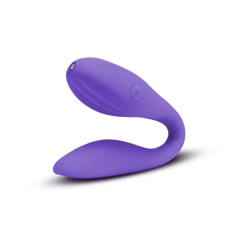 Wellness Duo - Purple - Purple USB Rechargeable Couples Vibrator-BL-44101