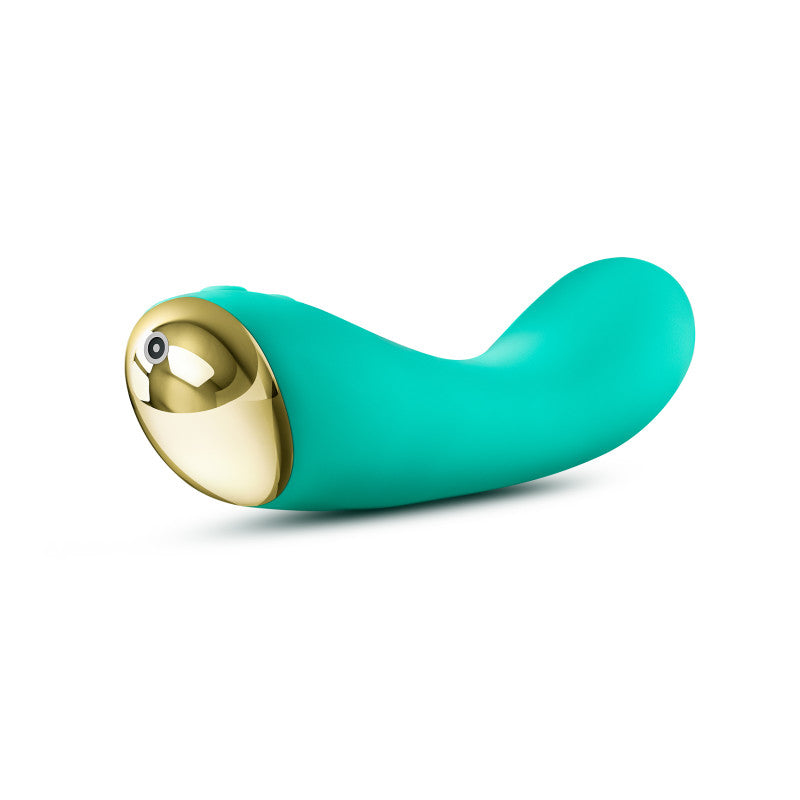 Aria Luscious AF - Teal 17.8 cm USB Rechargeable Vibrator-BL-45822