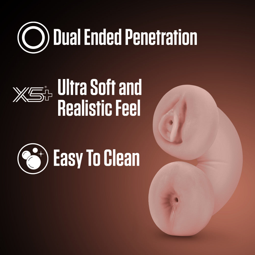 EnLust - Tasha - Glow in Dark Flesh Dual-Ended Stroker-BL-84073