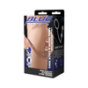 Blue Line 2 BEAD STAINLESS STEEL ANAL HOOK & COCK RING