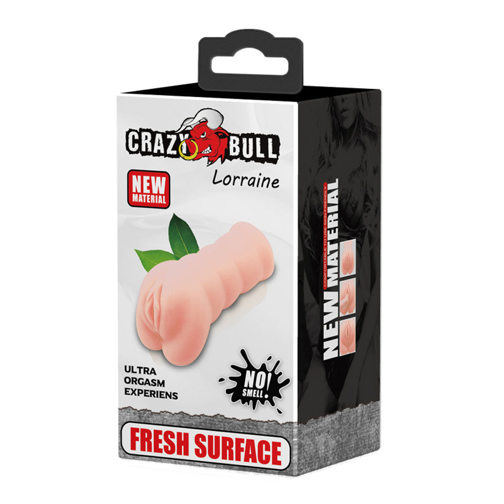 CRAZY BULL LORRAINE Vagina Stroker - Flesh Vagina Stroker - BM-009217U