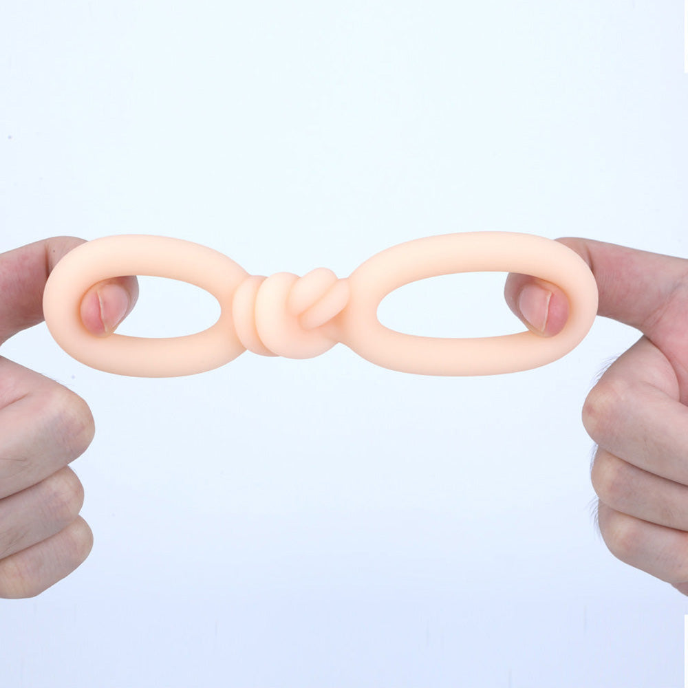 Maia COOPER - Vanilla - Flesh Cock & Balls Rings - BO-26-03-VAN