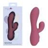 Maia SEDONA - Purple 15.2 cm USB Rechargeable Dual Vibrator - BO-26-09
