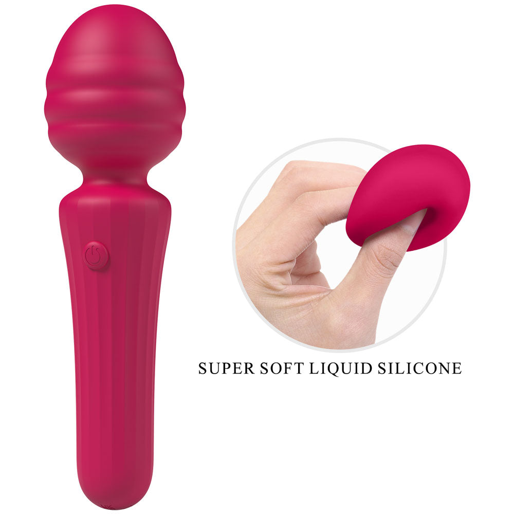 Party Up DUUNA - Pink - Pink 16.9 cm USB Rechargeable Massage Wand-BP-W00003