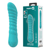 Party Up JAYLEI - Teal - Teal 14.6 cm USB Rechargeable Vibrator-BP-W00005-1