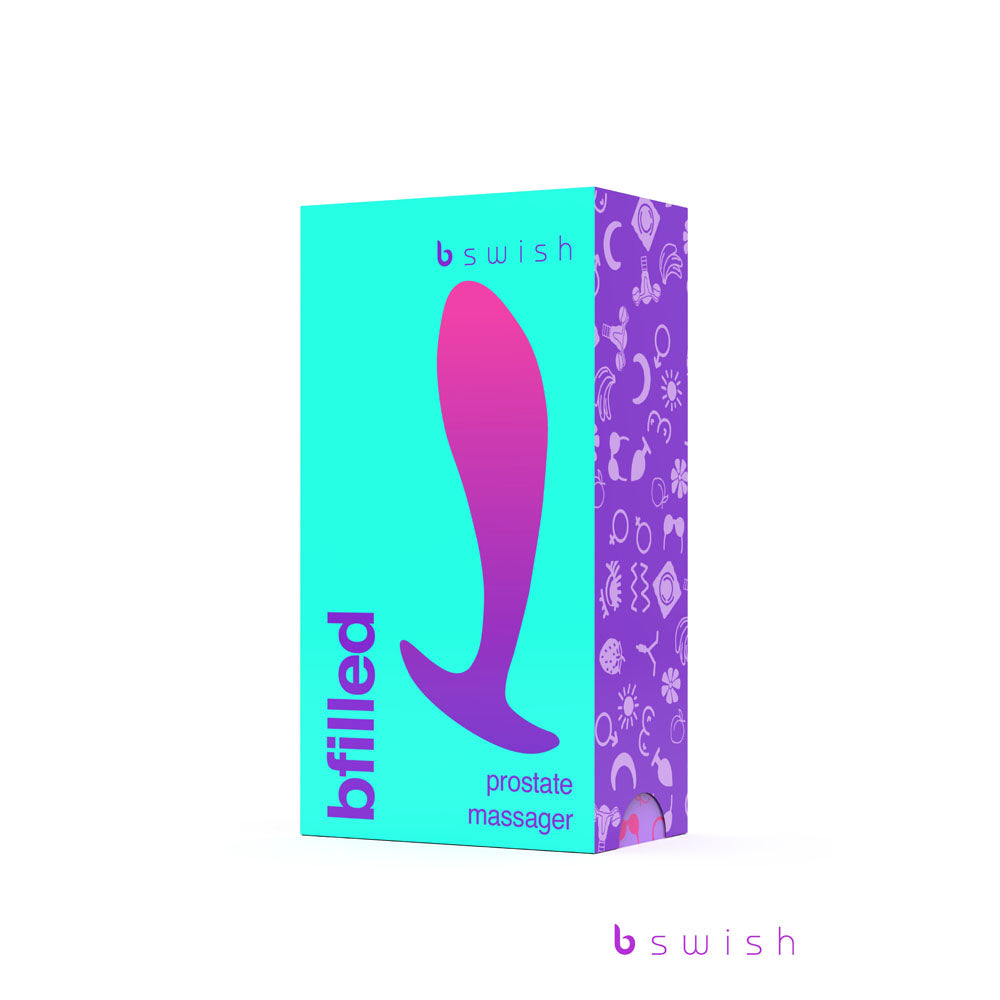 Bfilled Basic - Orchid - Purple 10 cm Prostate Massager-BSBBF0044