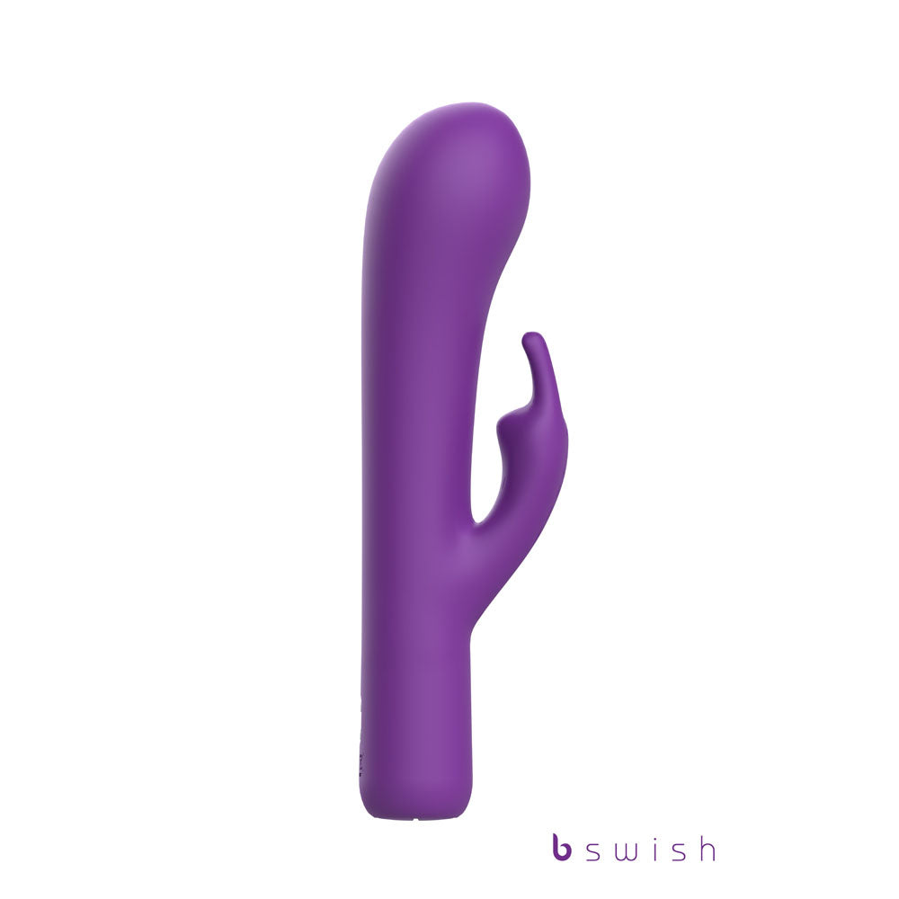 Bwild Bunny Infinite Deluxe - Purple - Purple 19.3 cm USB Rechargeable Rabbit Vibrator-BSBBI0518