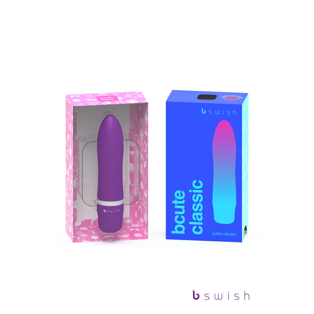 Bcute Classic - Purple 10 cm Bullet-BSBCC0101