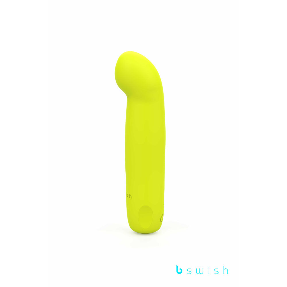 Bcute Curve Infinite Classic - Citrus Yellow - Yellow 10 cm USB Rechargeable Vibrator-BSBCI0365