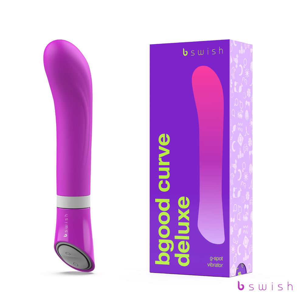 Bgood Curve Deluxe - Violet - Violet 19.3 cm Vibrator-BSBDC0446