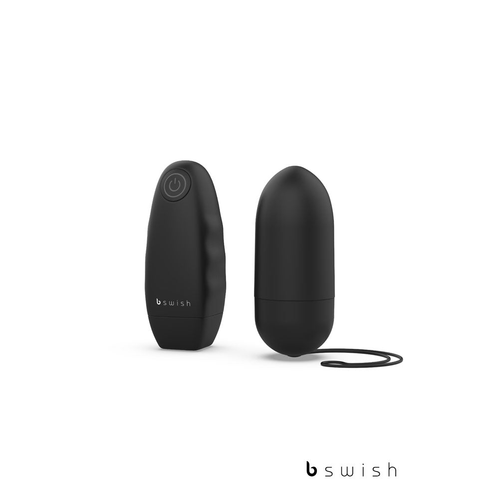 Bnaughty Classic Unleashed - Black - Black 7.6 cm Bullet with Wireless Remote Control-BSBNC0408