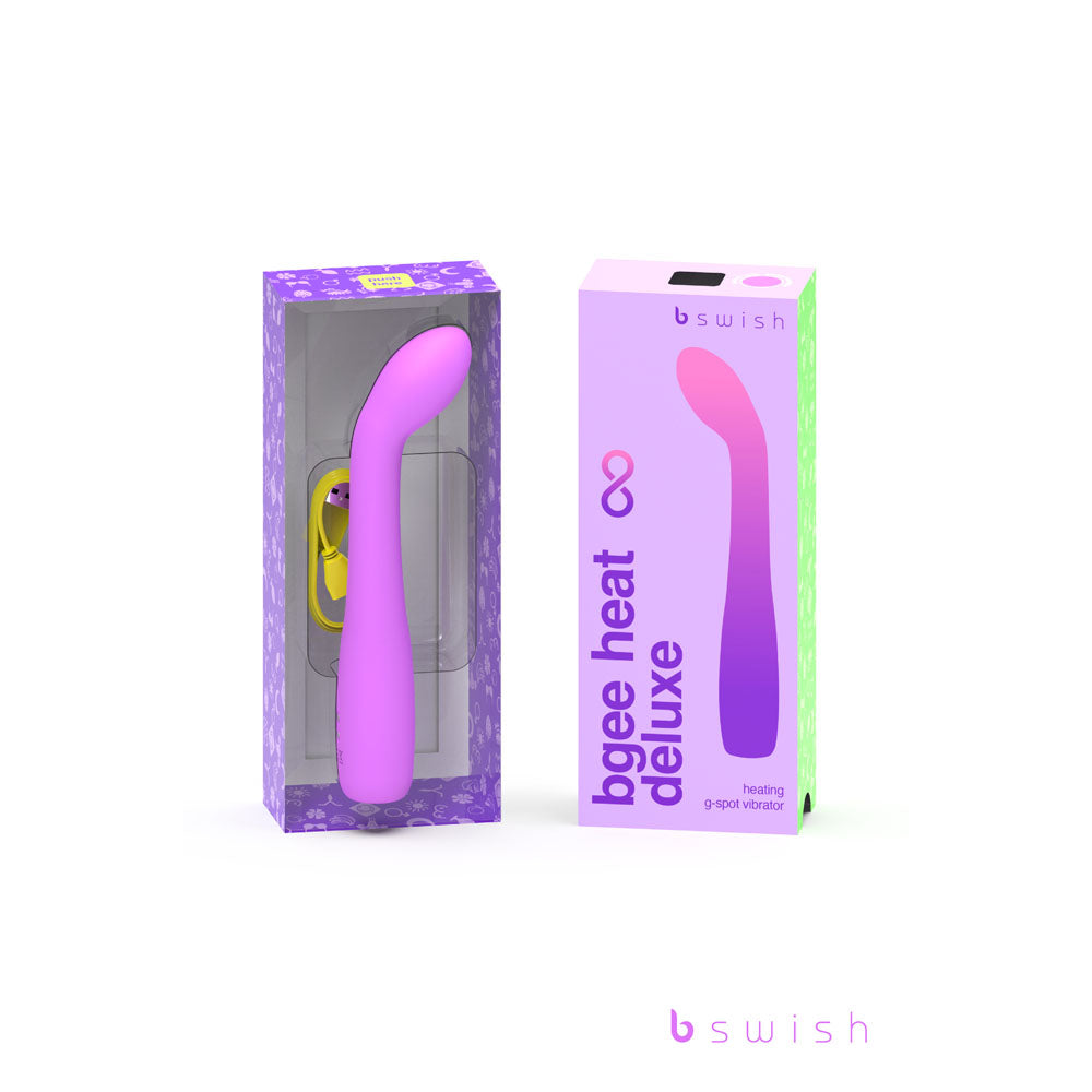 Bgee Heat Infinite Deluxe - Sweet Lavender - Sweet Lavender 18 cm USB Rechargeable Vibrator-BSGEH0426