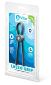 b-Vibe Lasso Grip - Fully Adjustable Silicone Cock Ring-BV-131