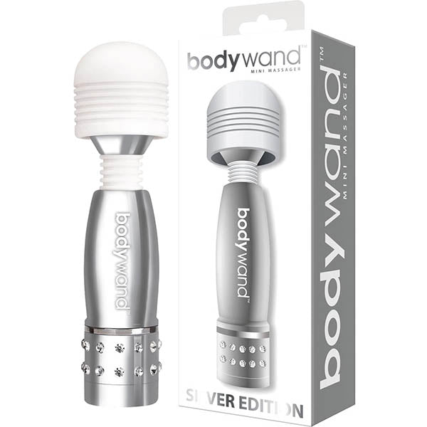 Bodywand Mini - Silver Mini Massager Wand-BW124