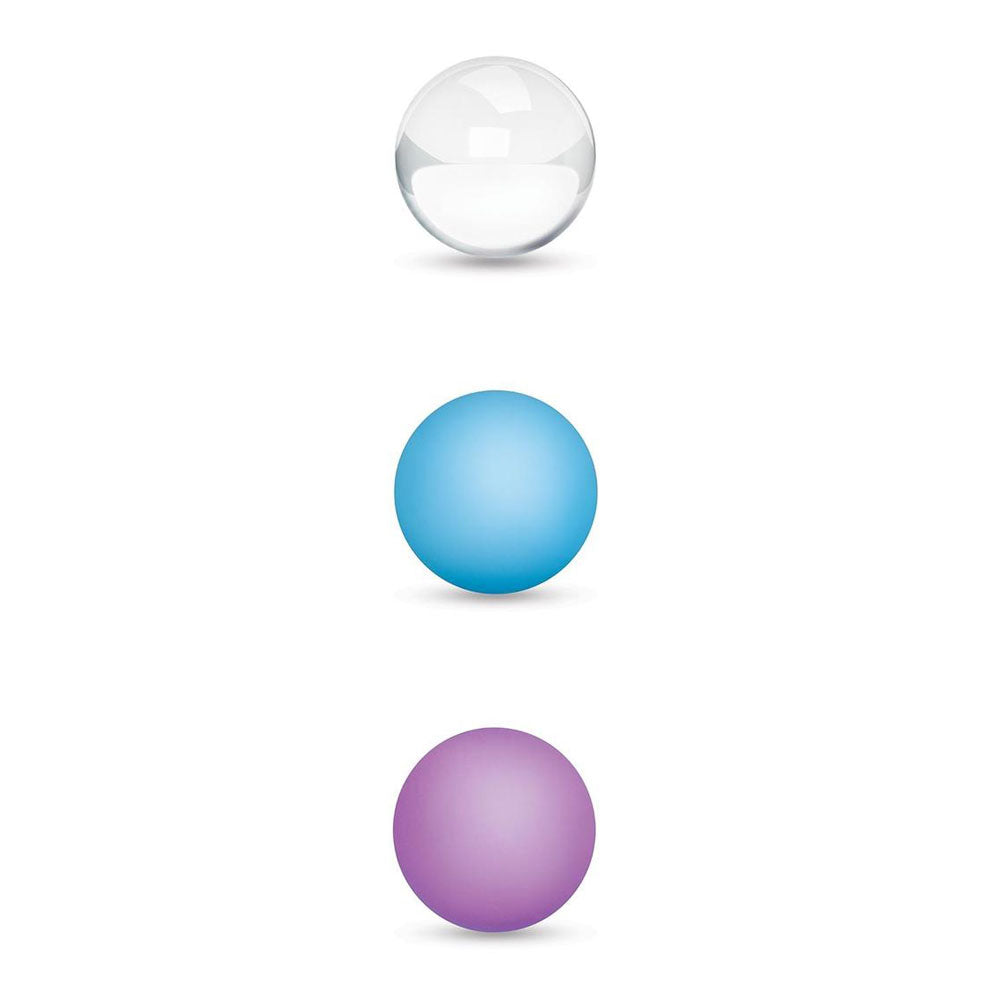 Bodywand Squeeze Mix & Match Kegel Set - Coloured Weighted Kegel Balls Set-BW2001