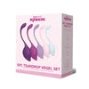 Bodywand Squeeze 5pc Teardrop Kegel Set - Weighted Kegel Set - 5 Piece Kit-BW2005