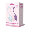 Bodywand Squeeze 3pc Teardrop Kegel Set - Weighted Kegel Set - 3 Piece Kit