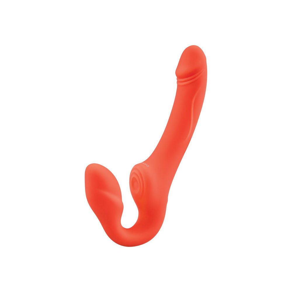 Bodywand ID Access Strapless Strap-On - Orange 15.2 cm USB Rechargeable Strapless Strap-On-BW223