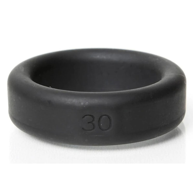 Boneyard Silicone Ring 5 Pcs Kit - Black Cock Rings - Set of 5 Sizes-BY0100