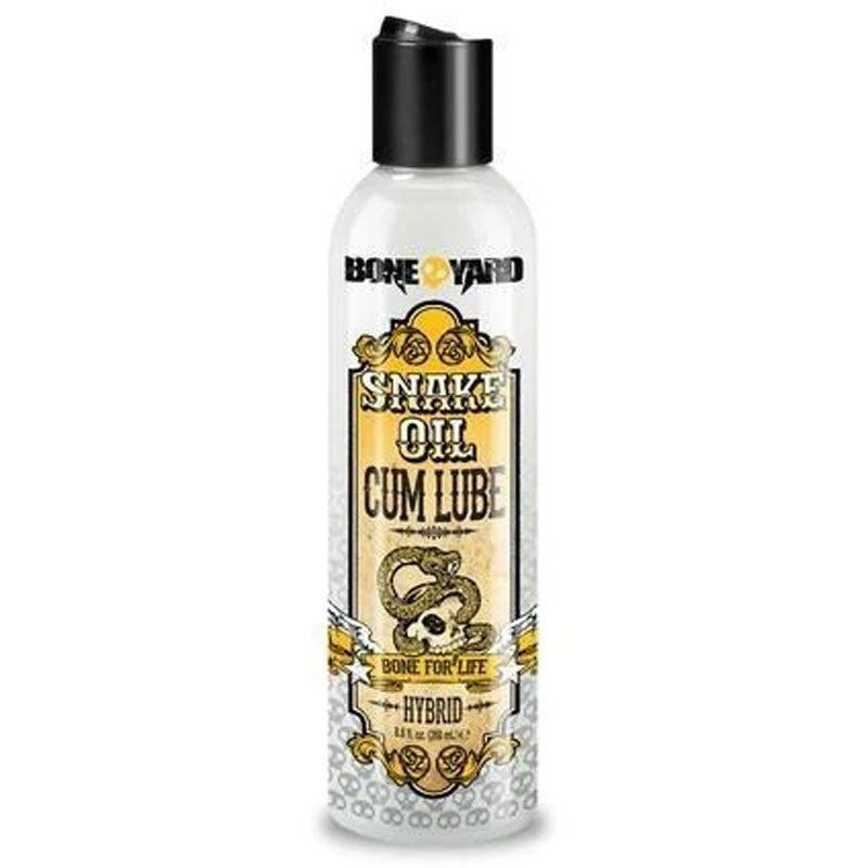 Boneyard Snake Oil Cum Lube 236 ml - Hybrid Cum Lubricant - 236 ml Bottle-BY0410