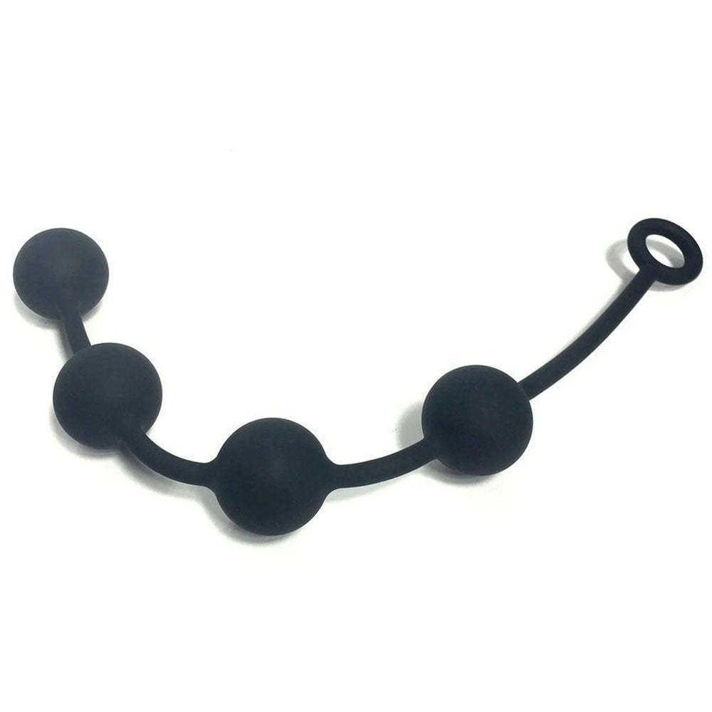 Boneyard Ass Ballz M - Black 40 cm Medium Anal Balls-BY0432