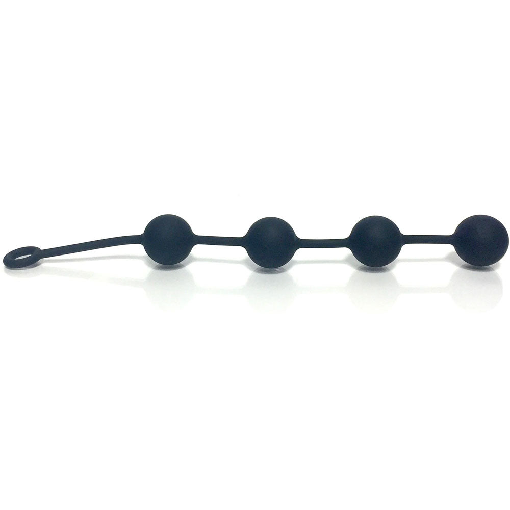 Boneyard Ass Ballz L - Black 46 cm Large Anal Balls-BY0434