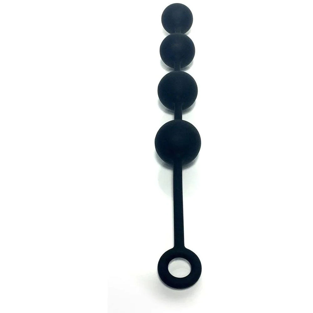 Boneyard Ass Ballz L - Black 46 cm Large Anal Balls-BY0434