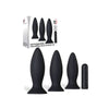 Adam and Eve Rechargeable Vibrating Anal Trainer Kit-(c278 8000)