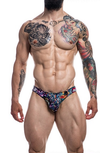 Cut For Men Low Rise Bikini Brief Tattoo Large
