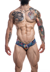 Cut For Men High Cut Tattoo Cheeky Brief Large
