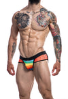 Cut For Men Mixed Jockstrap-Rainbow-S