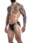 Cut for Men Desire Jockstrap-BlackLeatherette-S