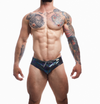CUT FOR MEN EMERALD SWIMWEAR BRIEF MIDNIGHT LARGE
