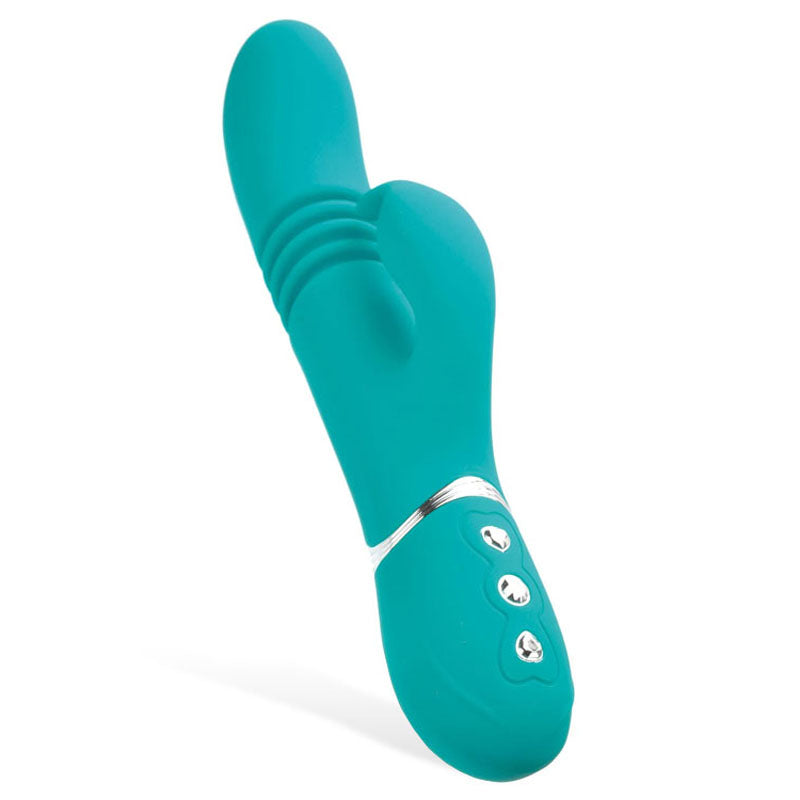 Adam and Eve Eve's Rechargeable Thrusting Rabbit-(c706 5000)