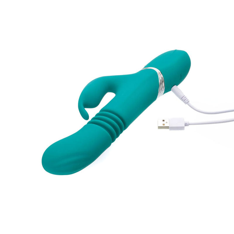 Adam and Eve Eve's Rechargeable Thrusting Rabbit-(c706 5000)