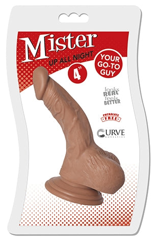 Mister Up All Night - Caramel 4" Insertable-CN01020115